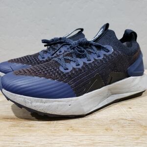 ALLBIRDS Women's Tree Flyer Knit 2 Running Sneakers (9) Black/Hazy Indigo (Swift